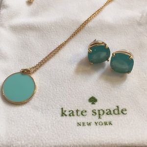 Kate Spade necklace and earring set